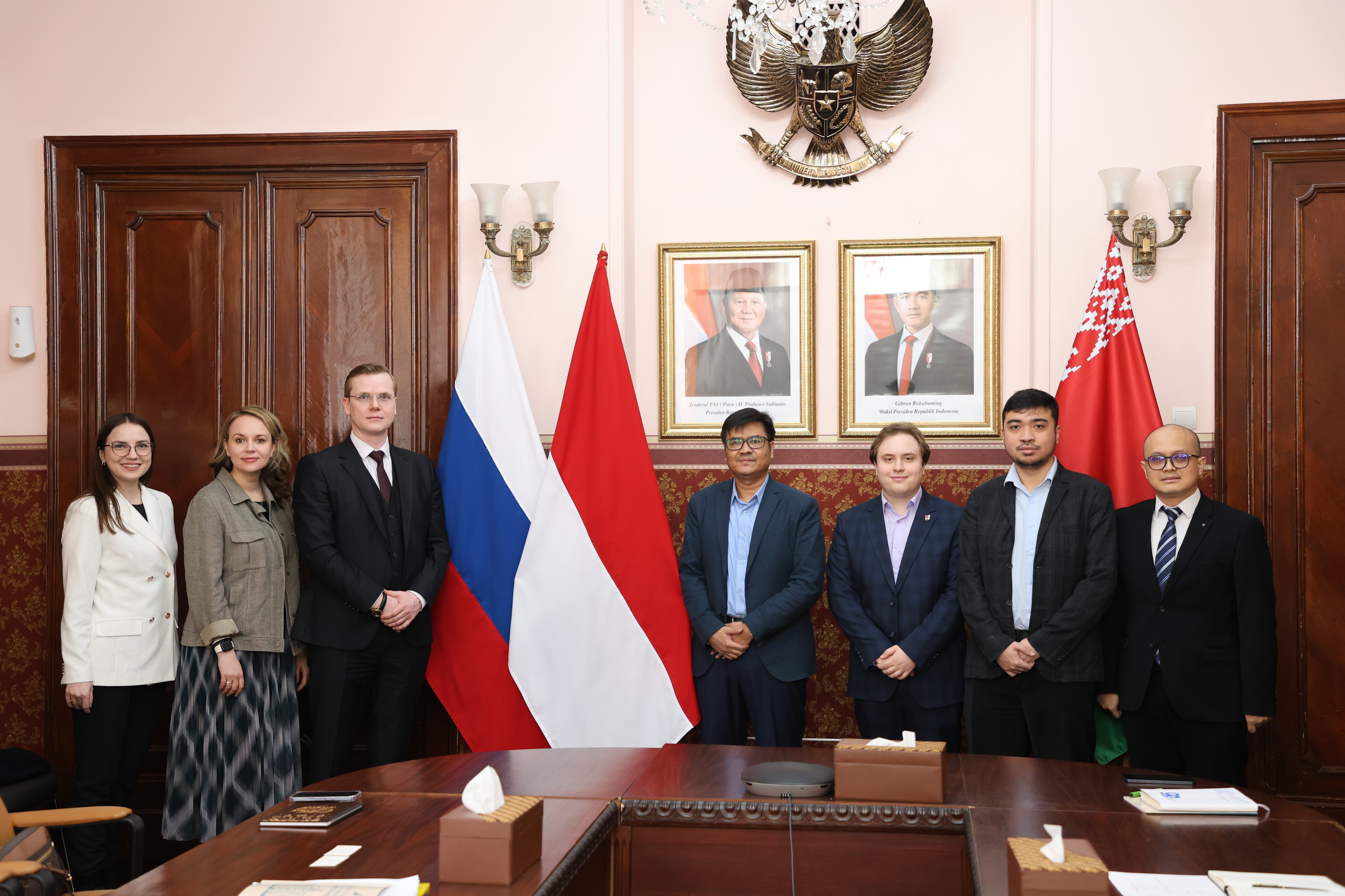 A Delegation from the Financial University Visited the Indonesian Embassy in Moscow