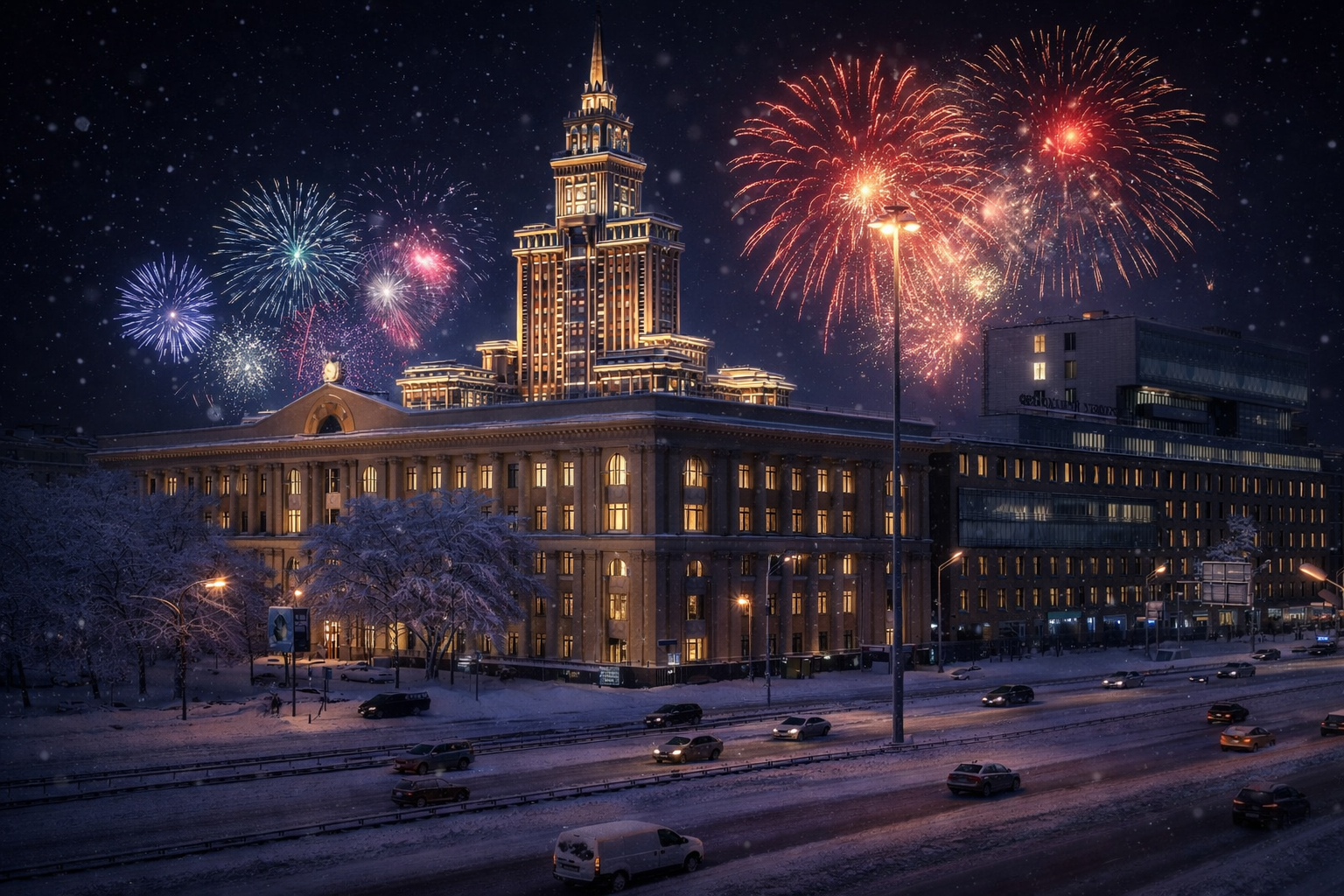 Financial University Wishes You a Happy New Year 2026