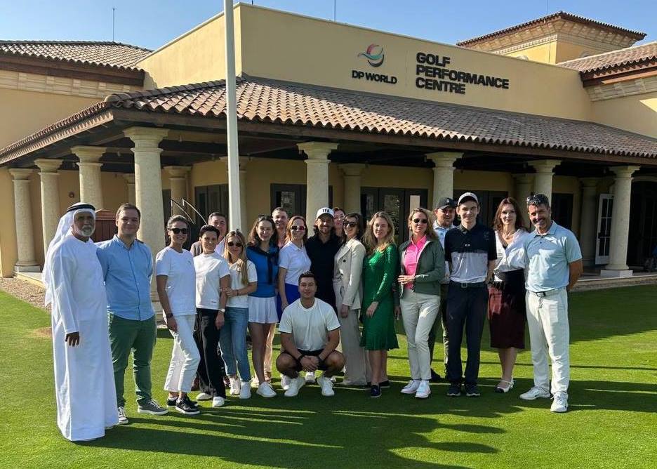 Students of EMBAs "Management and Economics in the Golf Industry" at the Higher School of Entrepreneurship of the Financial University start an international internship in Dubai